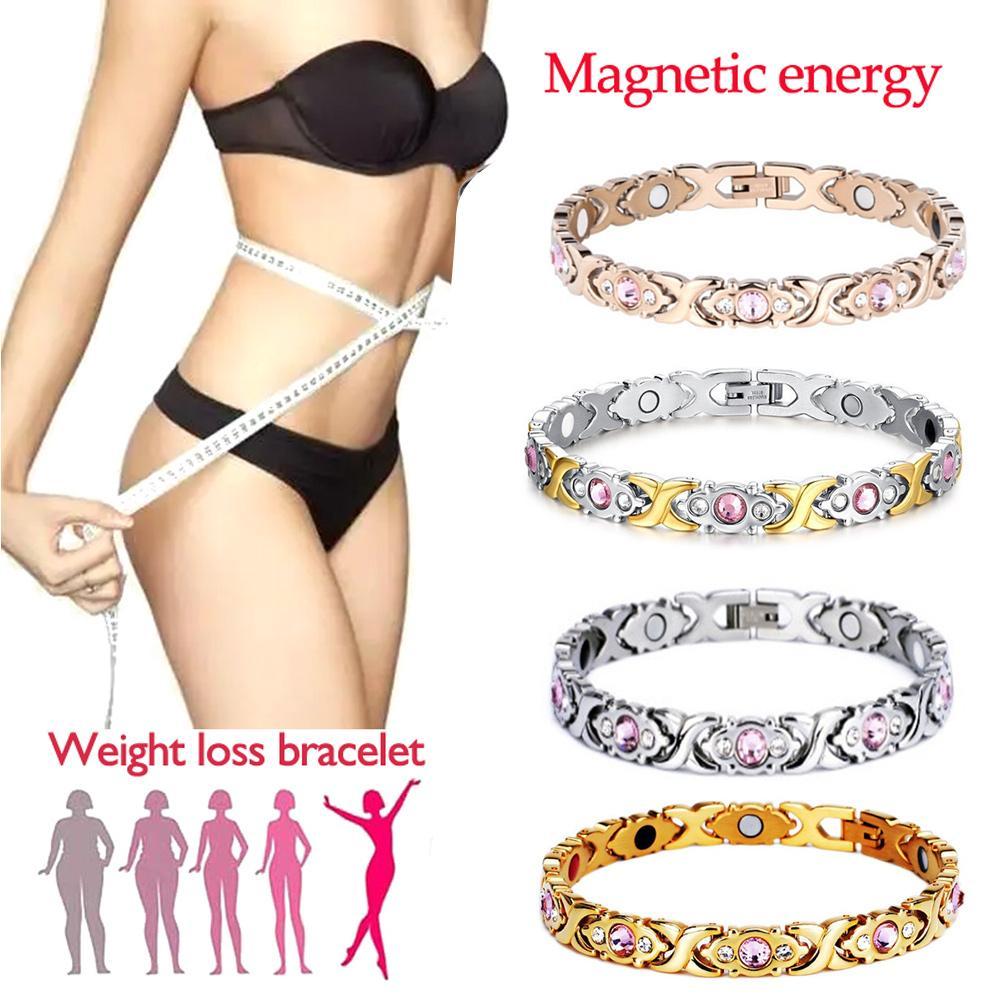 Health Wellness Bracelet - Manyetik Lenfatik Detoks Bilezik Zirkon Zayıflama