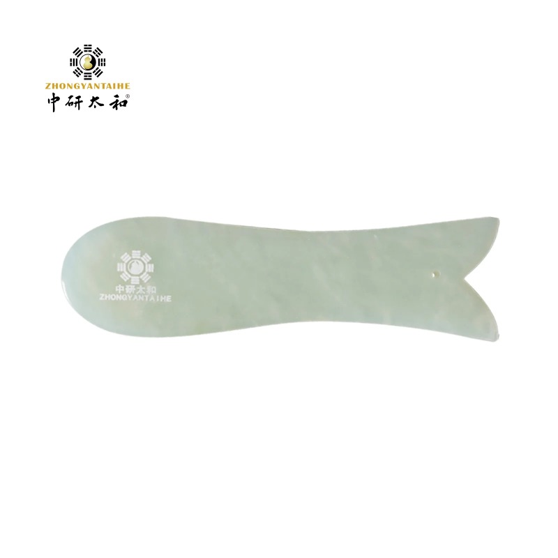 Jade Gua Sha Tool - Gua Sha Yüz Masajı Guasha Aracı