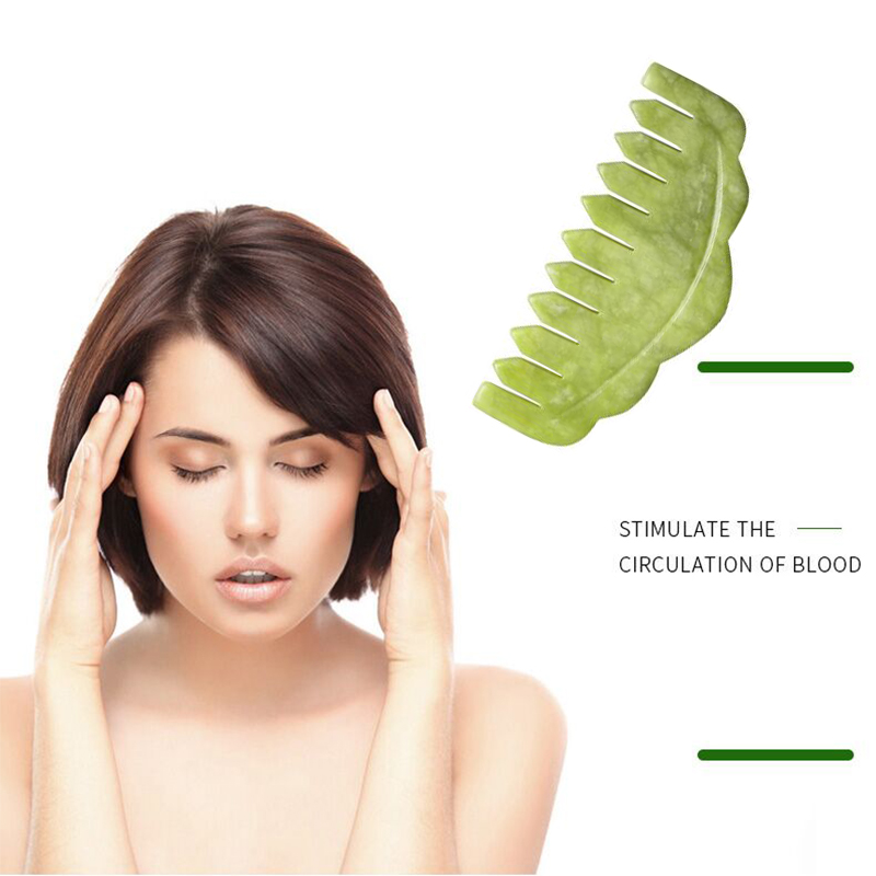 Doğal Yeşil Xiuyu Gua Sha Kuru - Jade Gua Sha Tool incelemesi ve fiyatı