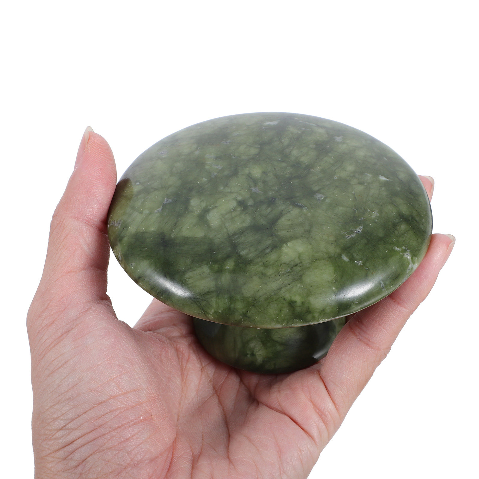Mantar Başlı Yeşim Taşı Yüz Bo - Jade Gua Sha Tool incelemesi ve fiyatı