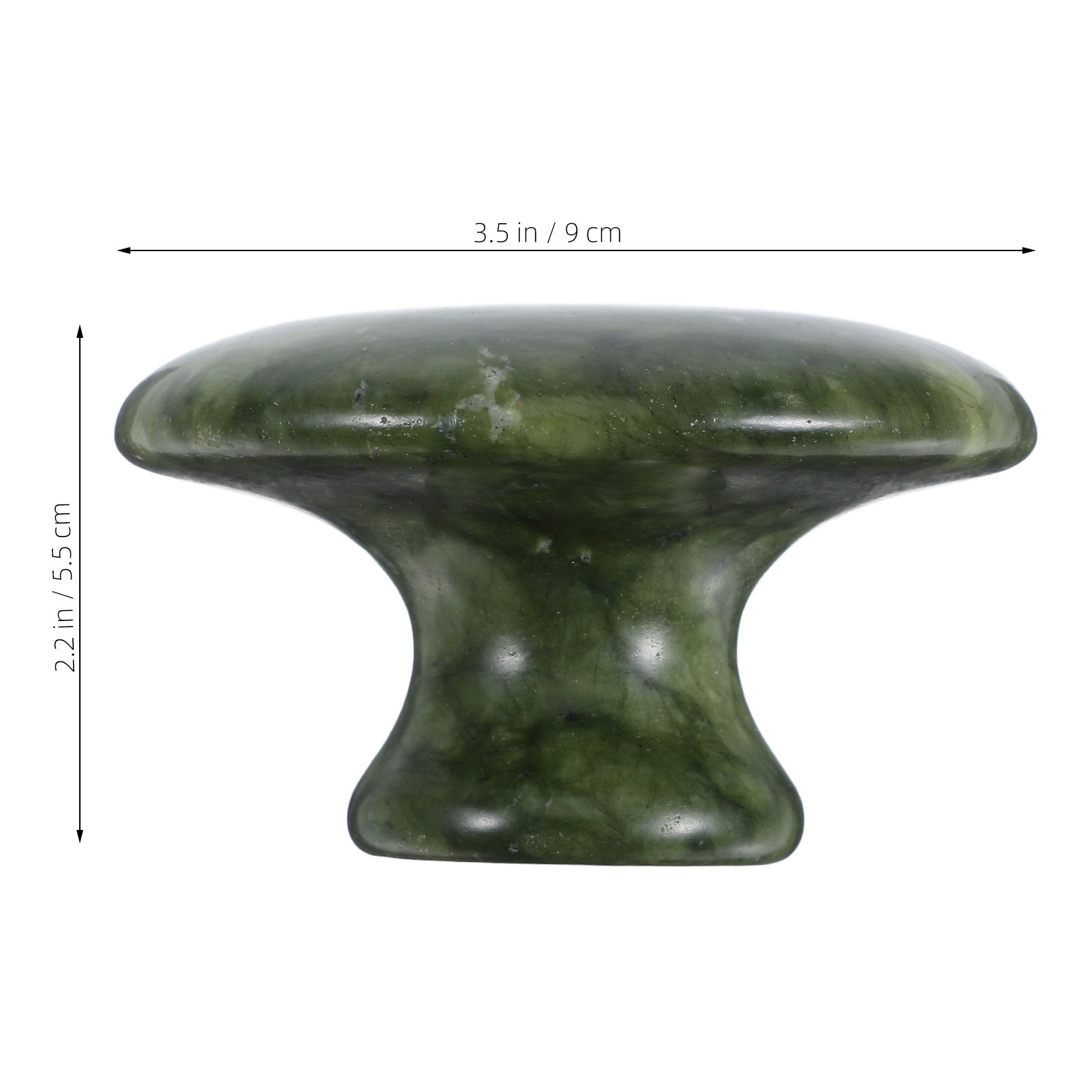 Mantar Başlı Yeşim Taşı Yüz Bo - Jade Gua Sha Tool incelemesi ve fiyatı