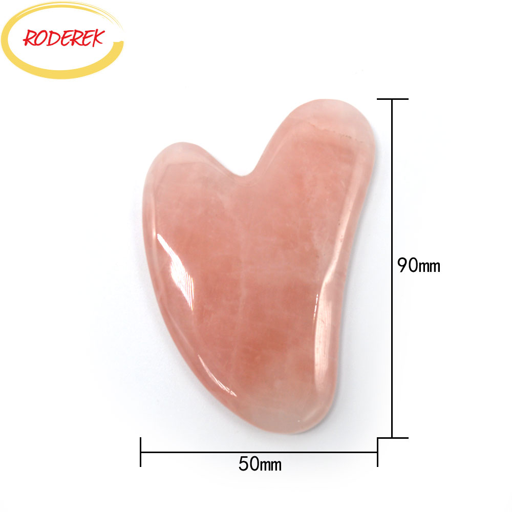 Yeşim Guasha Plaka Doğal Gül K - Jade Gua Sha Tool incelemesi ve fiyatı