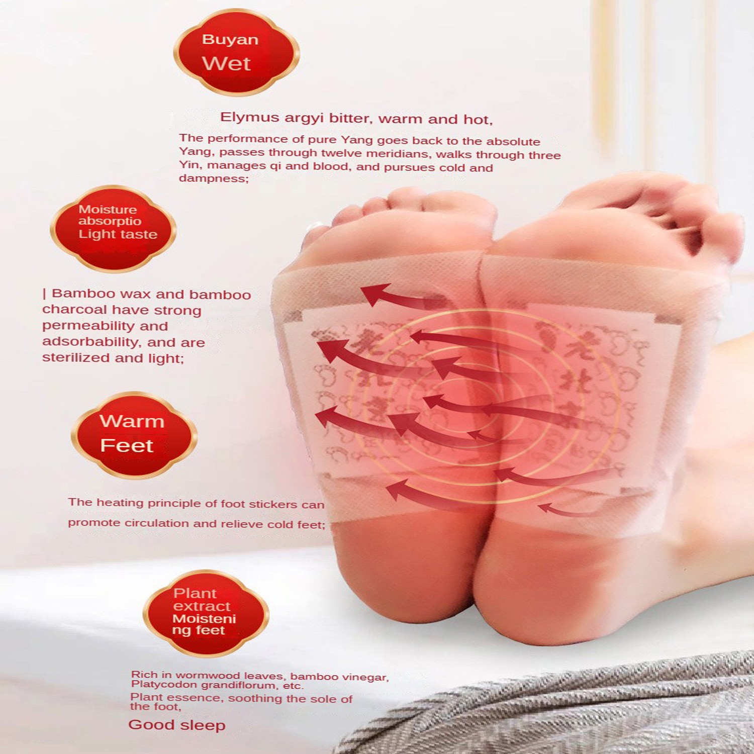 50 adet pedleri + 50 adet deto - Detox Foot Patch incelemesi ve fiyatı
