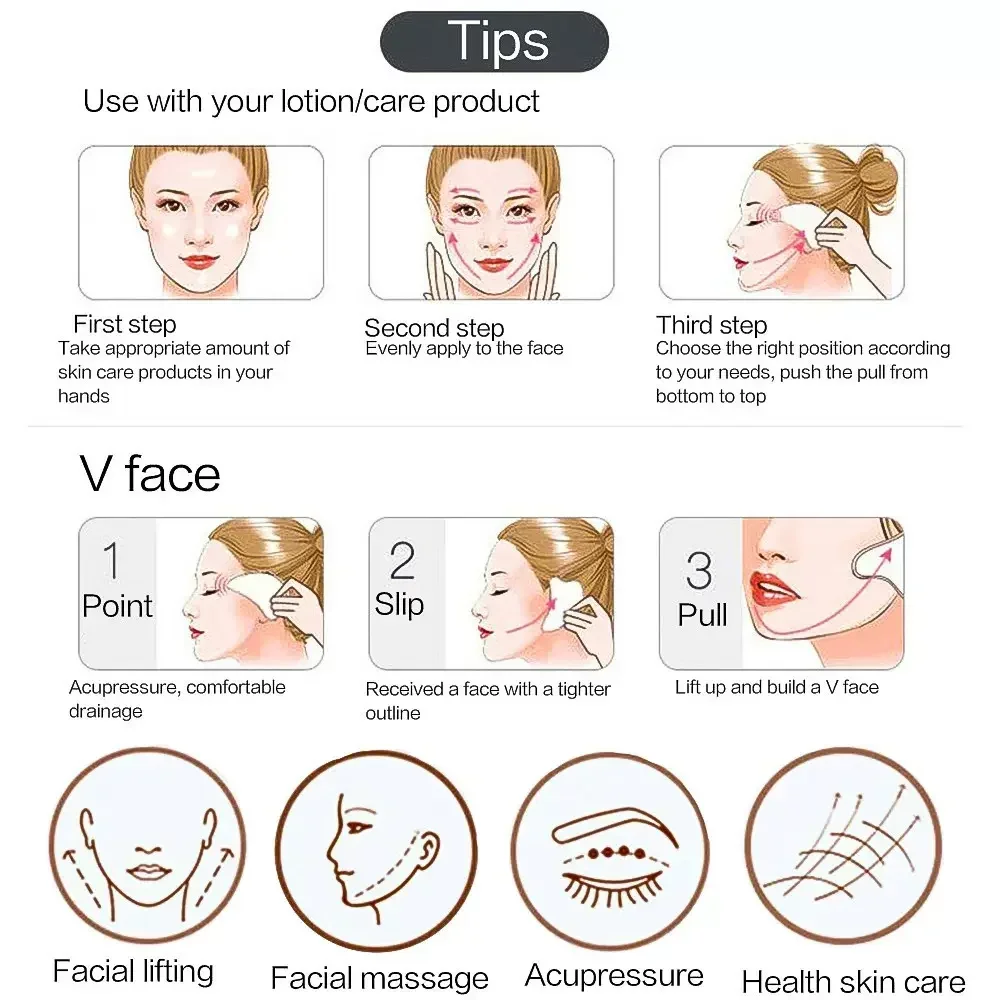 3 adet Gua Sha Kazıyıcı Kurulu - Jade Gua Sha Tool incelemesi ve fiyatı