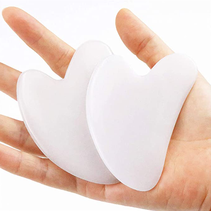 Doğal beyaz yeşim Gua Sha kuru - Jade Gua Sha Tool incelemesi ve fiyatı