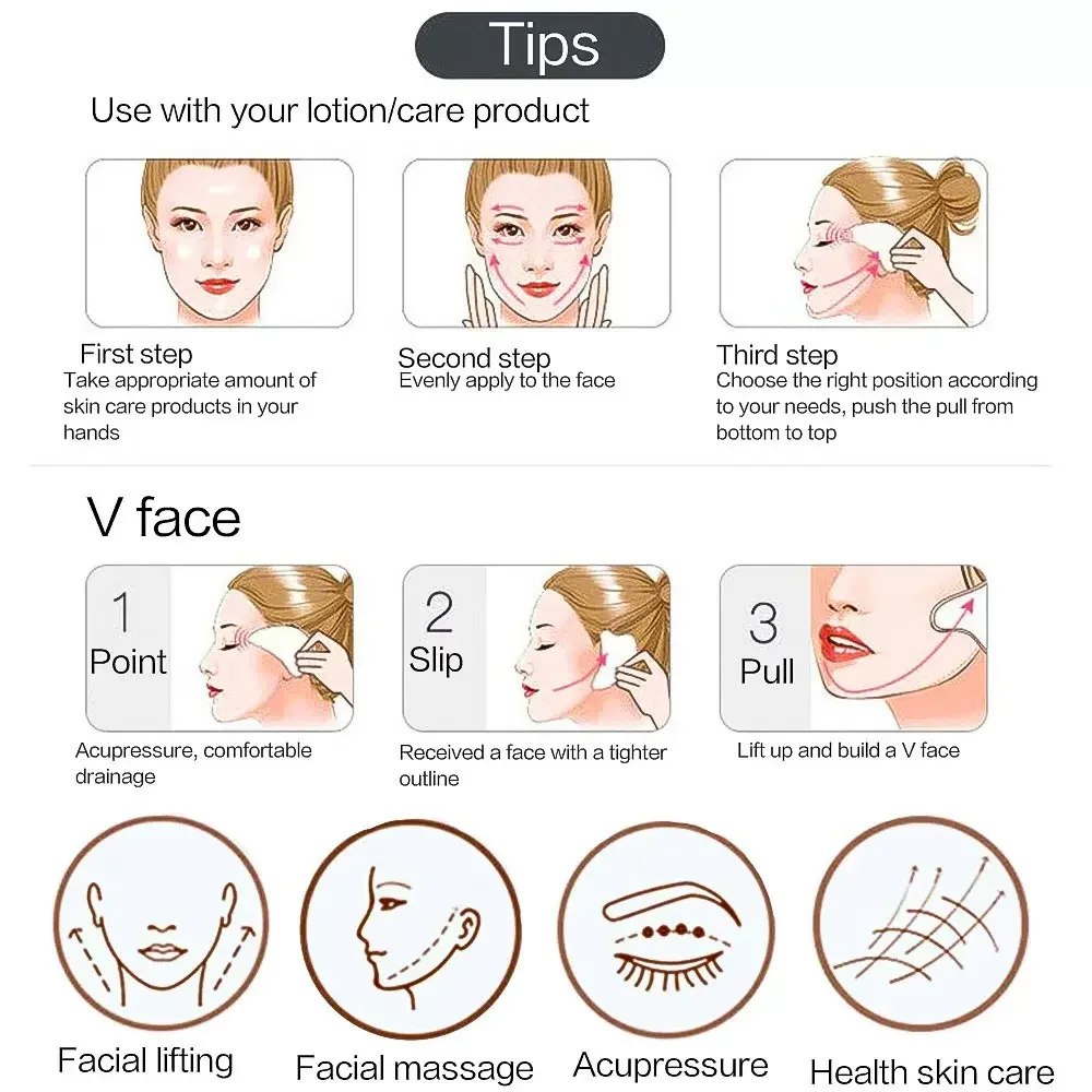 3 adet Set Reçine Rulo Masaj Y - Jade Gua Sha Tool incelemesi ve fiyatı