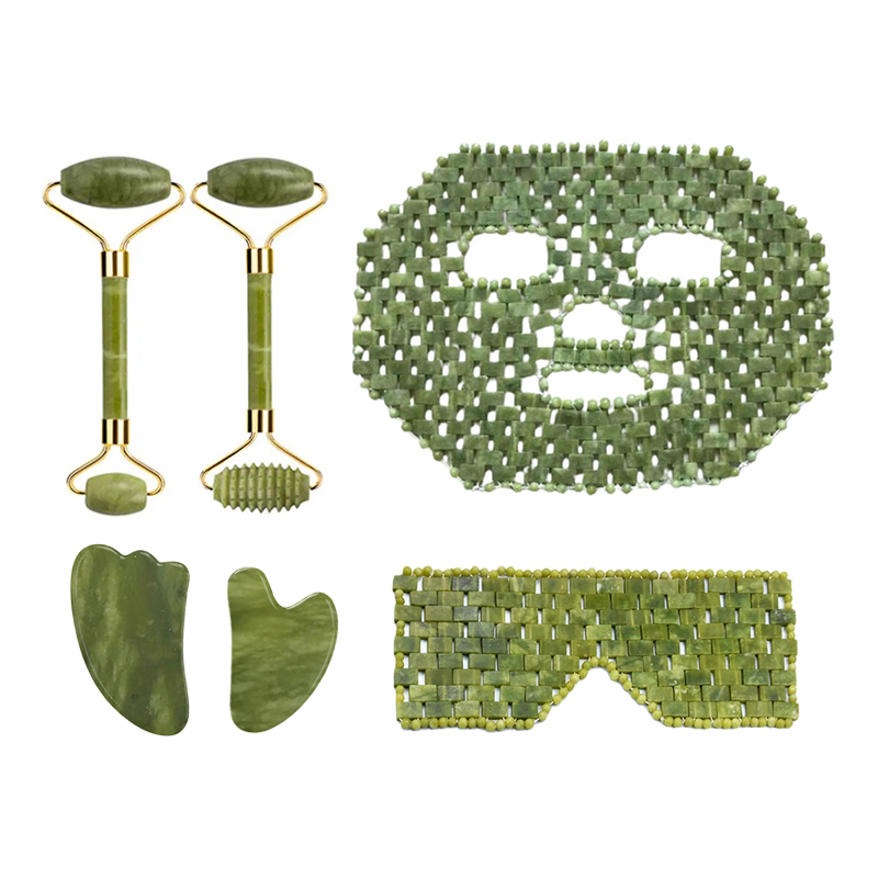 Doğal Xiuyan Yeşim Yüz Maskesi - Jade Gua Sha Tool incelemesi ve fiyatı