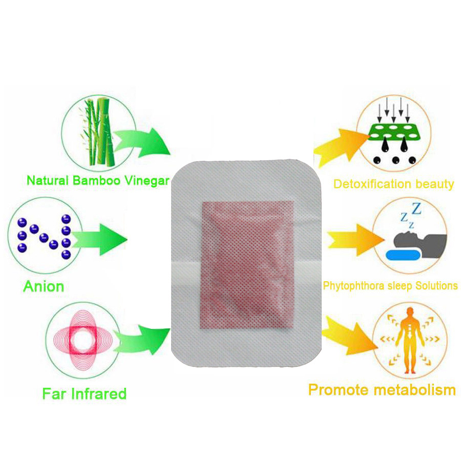 10 adet bitkisel gül ayak deto - Detox Foot Patch incelemesi ve fiyatı